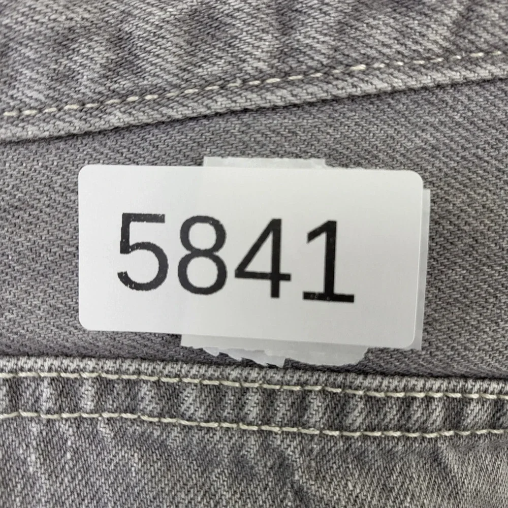 Levi's Men's 501 Original Straight‎ Leg Button Fly Grey Jeans 34x36 Vintage 2008